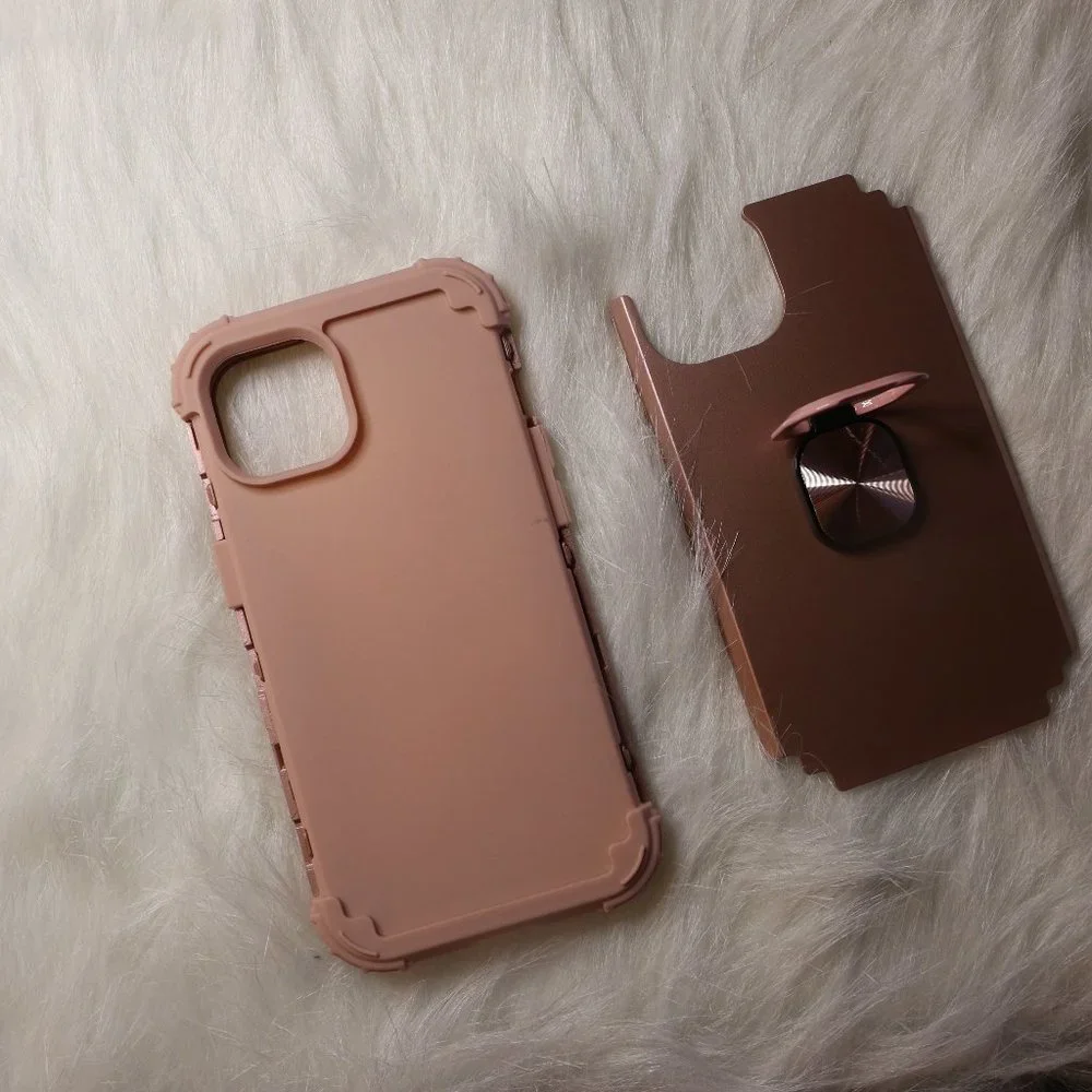 Rose Gold iPhone 14 Phone Case